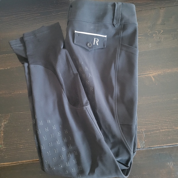 Gorgeous Black full seat breeches - Picture 1 of 2